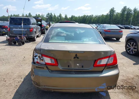 2009 Mitsubishi Galant Es/Sport Edition from USA, damaged, VIN 4A3AB36F19E009606